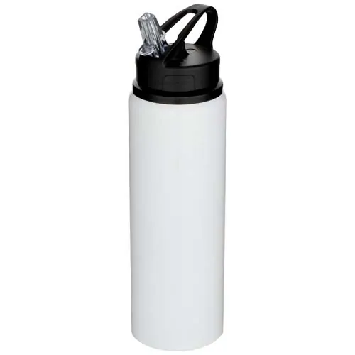 Bouteille d’eau Fitz de 800 ml en acier inoxydable recyclé certifié RCS à simple paroi