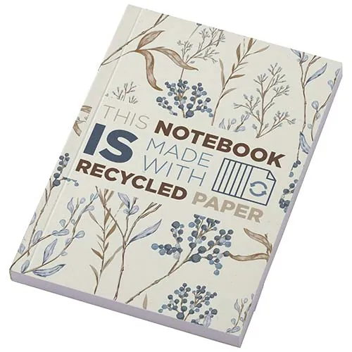 Cahier Novella Austen recyclé A6 à couverture souple de 100 feuilles