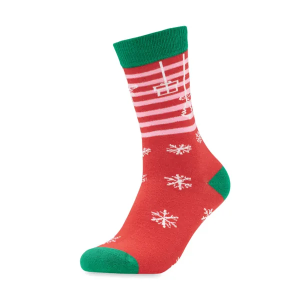 Chaussettes de Noël Taille L - JOYFUL L