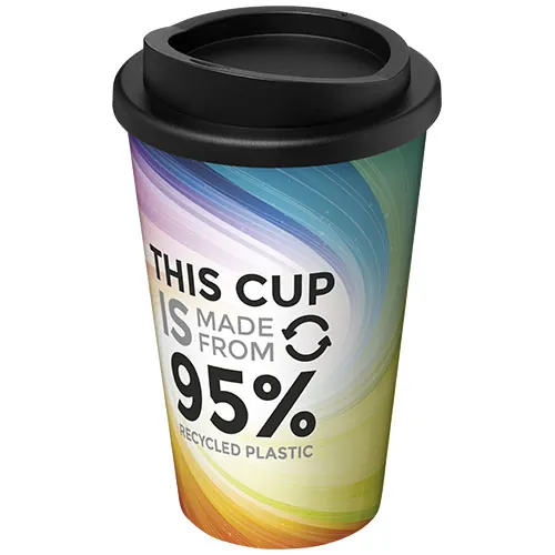 Gobelet avec isolation Brite-Americano® Recycled de 350 ml