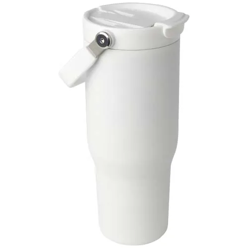 Gobelet avec isolation sous vide Bronx en cuivre et acier inoxydable recyclé certifié RCS Bronx de 900 ml avec couvercle à double fonction