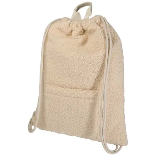 Sac à dos avec cordon sherpa recyclé GRS de 9 L Bear