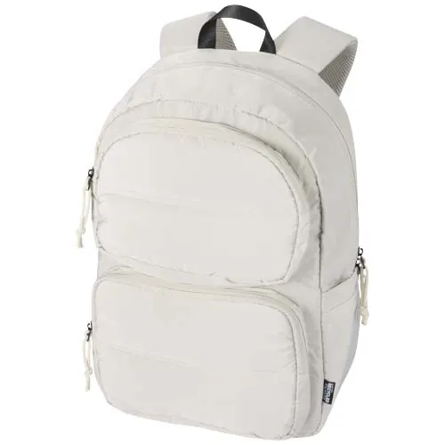Sac à dos pour ordinateur portable Puffer de 15,6" recyclé et certifié GRS, de15 L