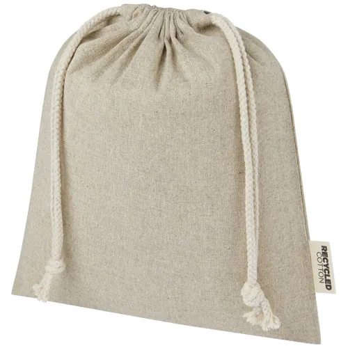 Sac cadeau moyen Pheebs en coton recyclé GRS 150 g/m² de 1,5 L