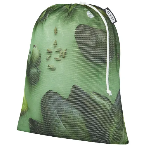 Sac de courses en polyester recyclé de 30 x 41 cm à sublimation