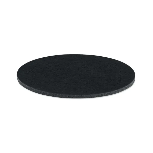 Sous-verre rond en feutre RPET - FELTSTER