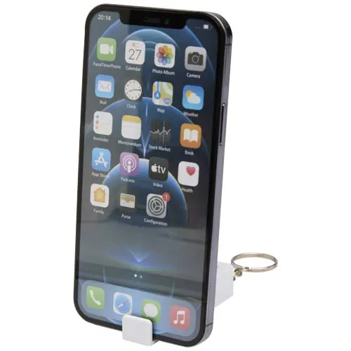 Support de téléphone Aggia avec jouet fidget en plastique recyclé